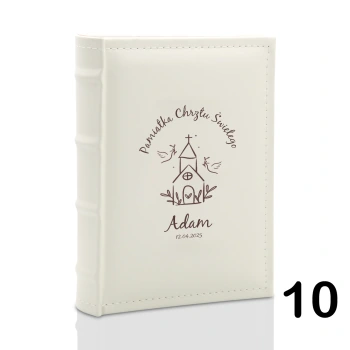 Album na chrzest, wsuwany, 100 zdjęć 13x18, personalizowany, 12 wzorów